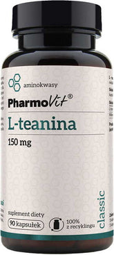 L-Theanine 150mg L-Theanine 90 Capsules PHARMOVIT